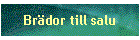 Brädor till salu